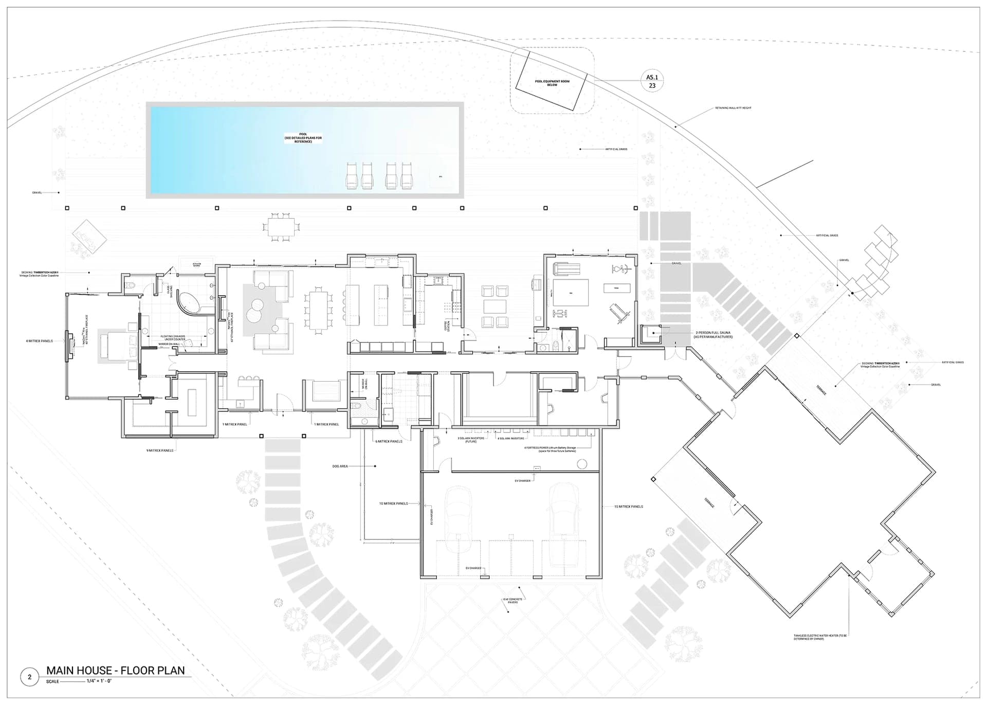 Drafting & CAD Plans — Landscape Site Plan · 2D Plans