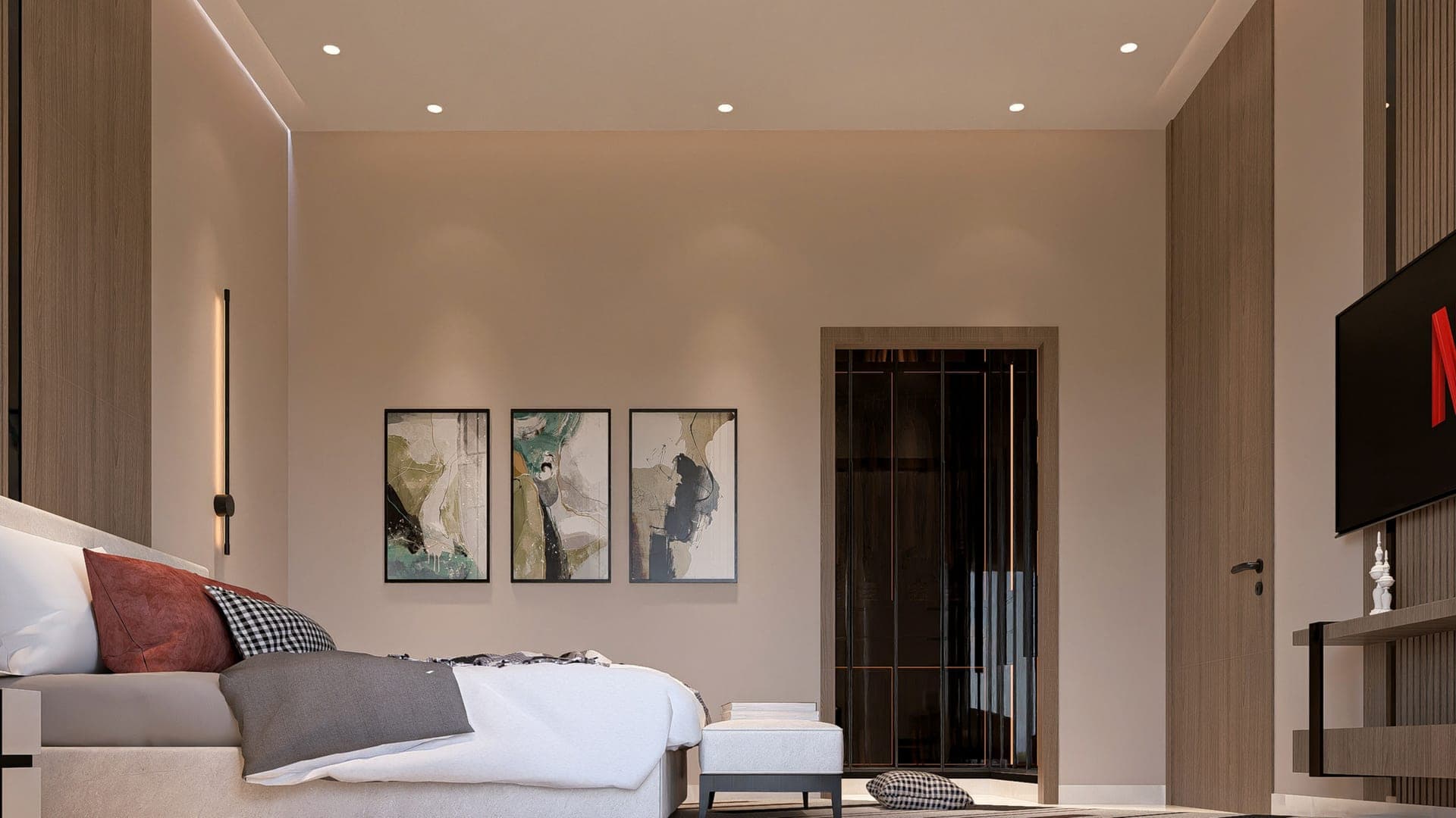 Master Bedrooms — Two Suites · Residential